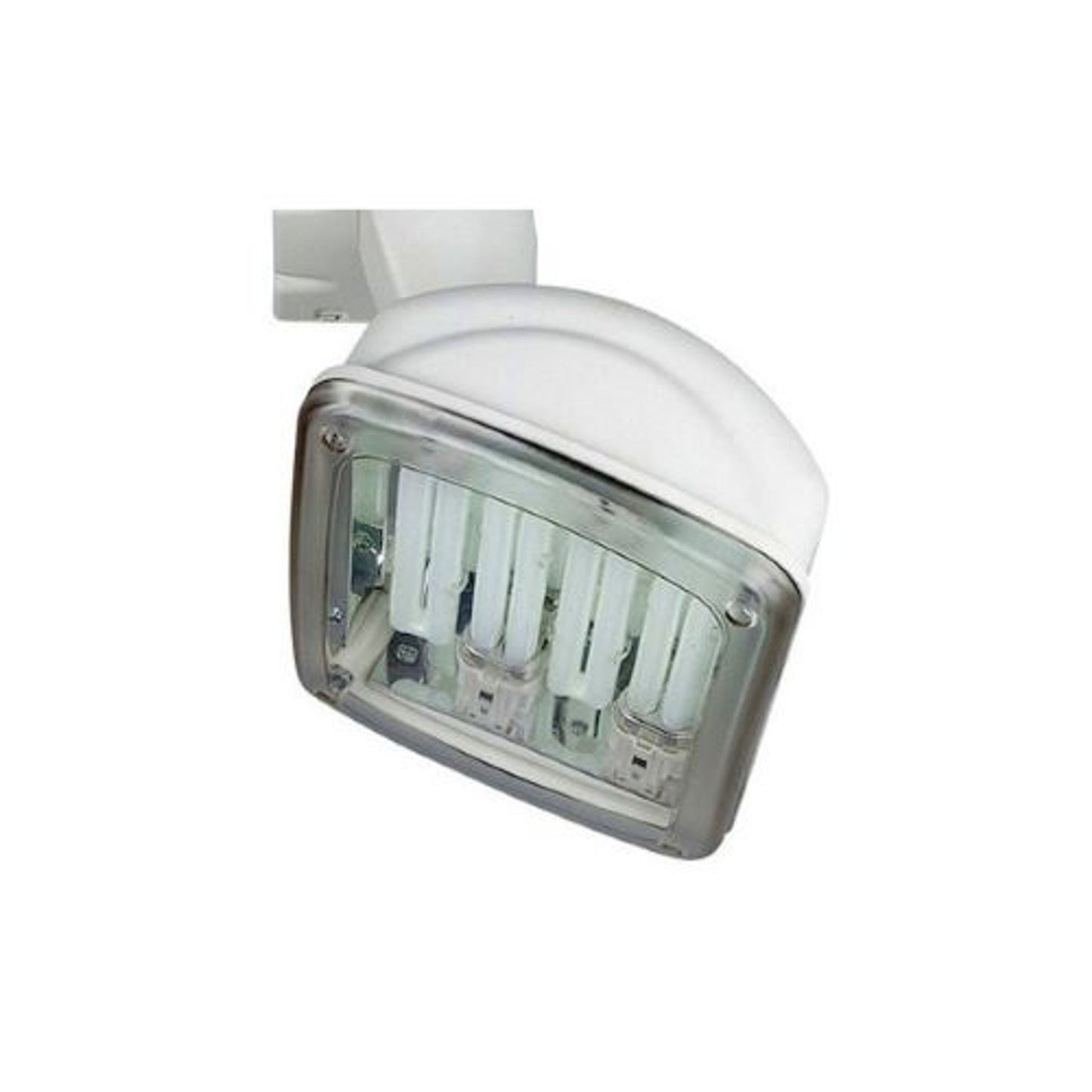 RENDL Outlet DISPLAY LUX 49 wall white plastic 230V G23 4x9W 180° IP55 228021 1