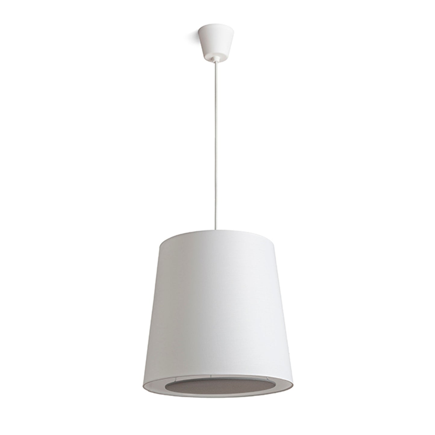 RENDL Outlet POLLOCK pendant white/light grey 230V LED E27 15W R13280 1