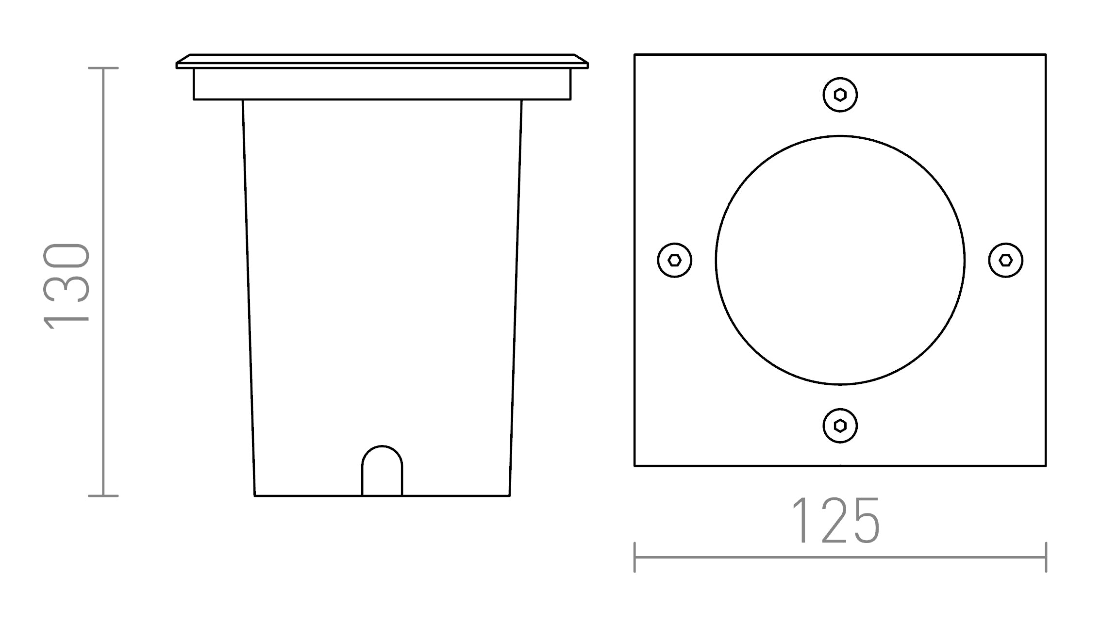 RIZZ SQ 125 - Product sketch