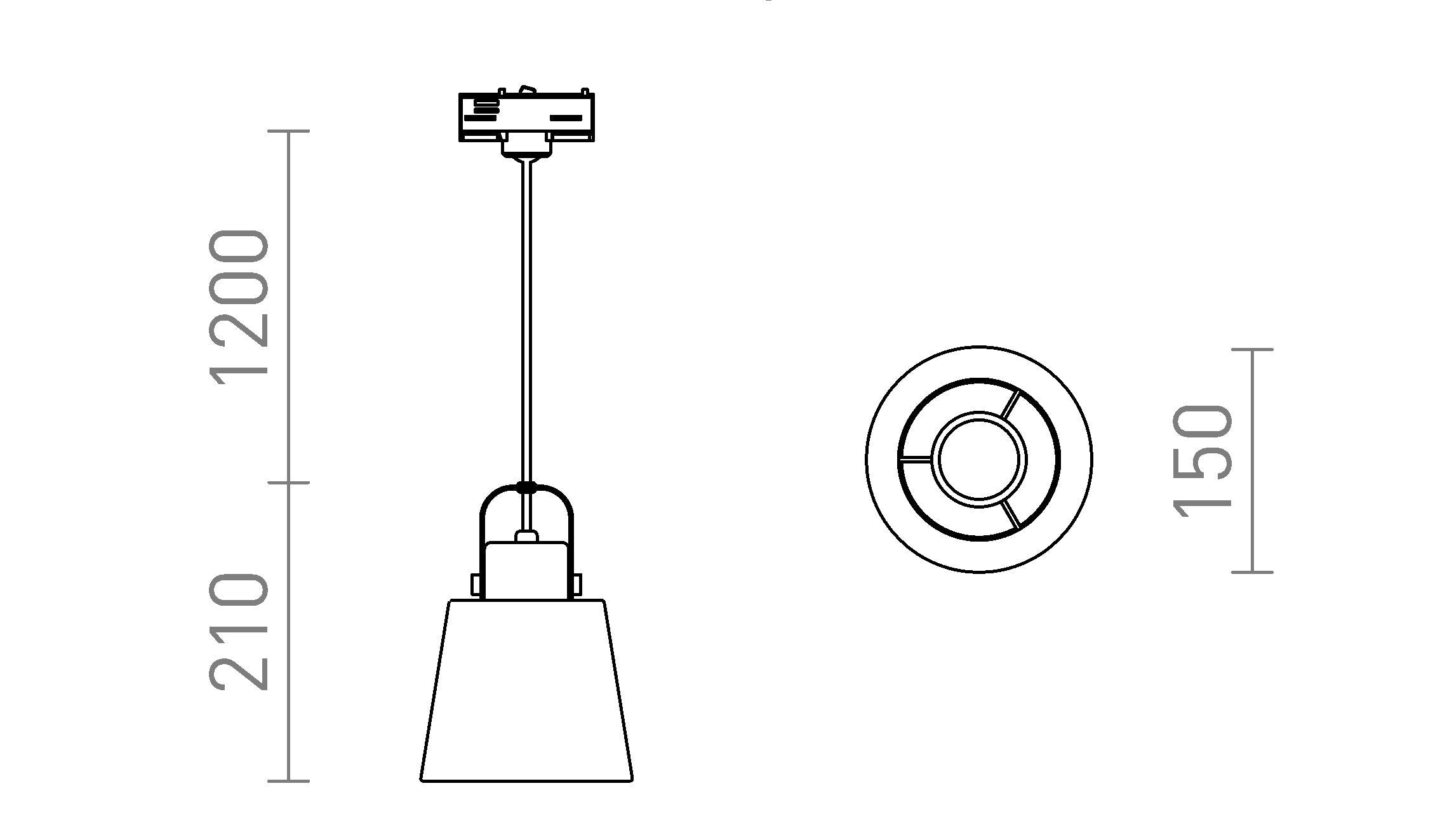 CHOUPETTE FOR 3-CIRCUIT TRACKS - Product sketch