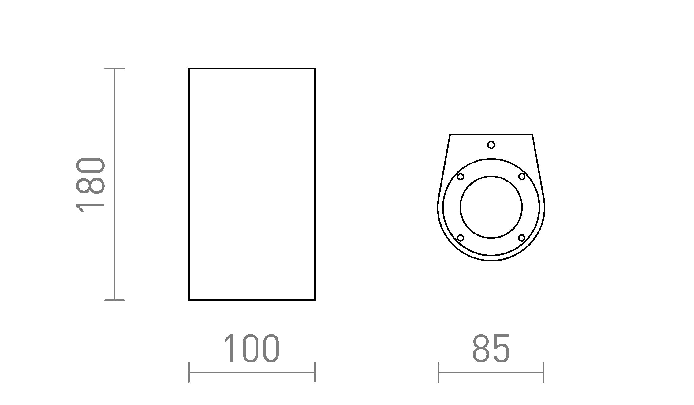 GRANITA II - Product sketch