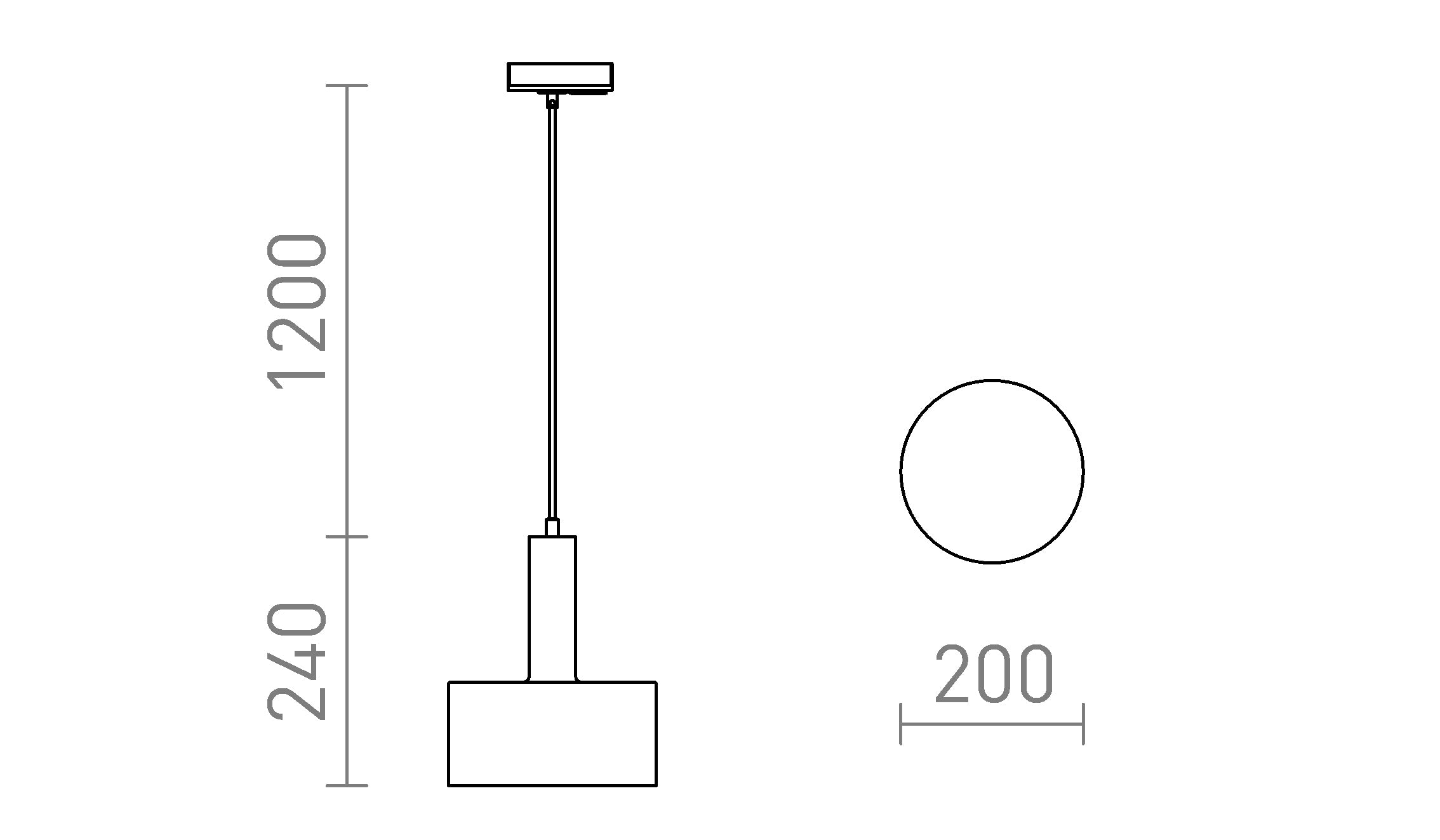 GIULIA 20 FOR 1-CIRCUIT TRACKS - Product sketch