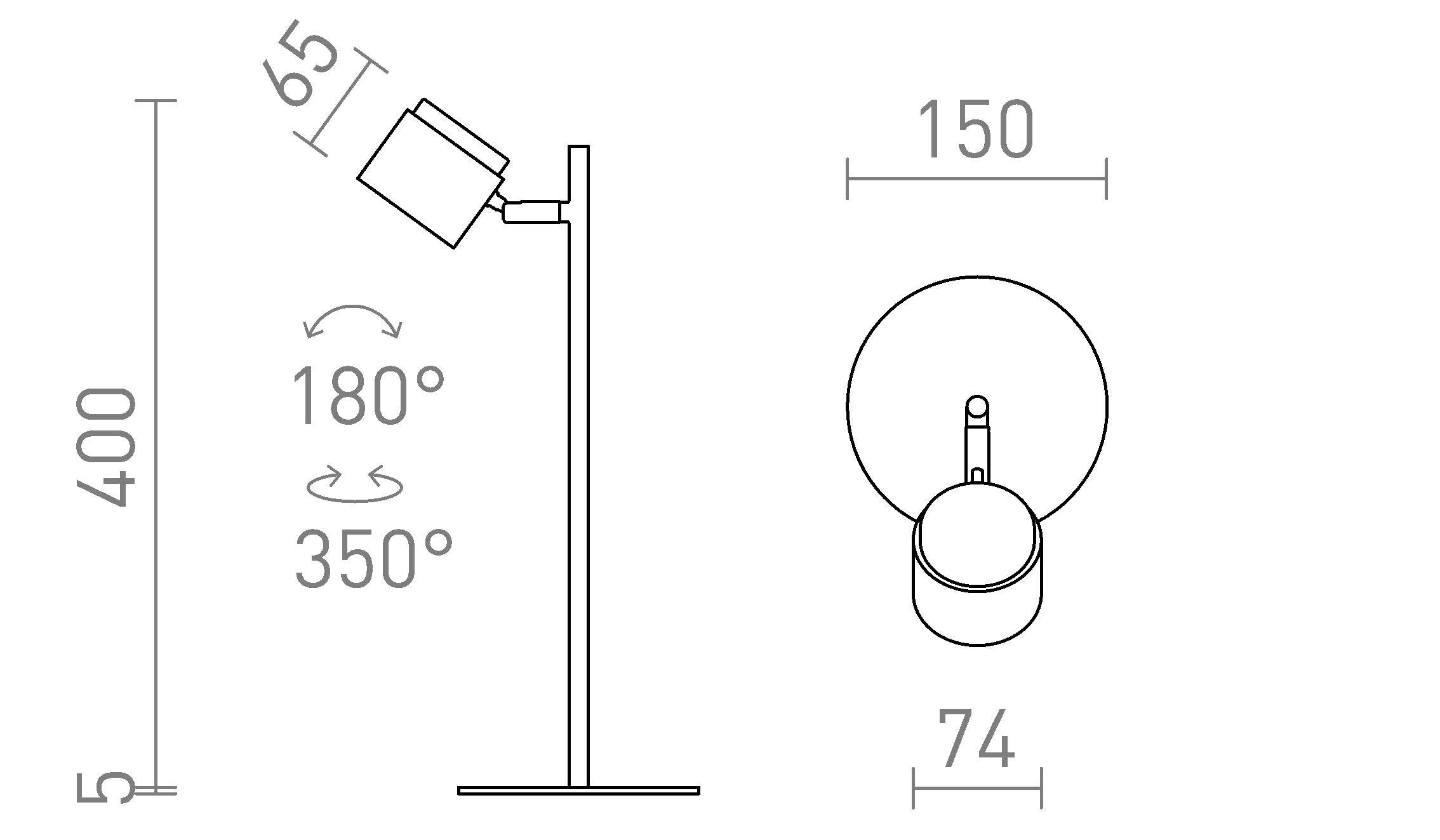 NOVA TABLE - Product sketch