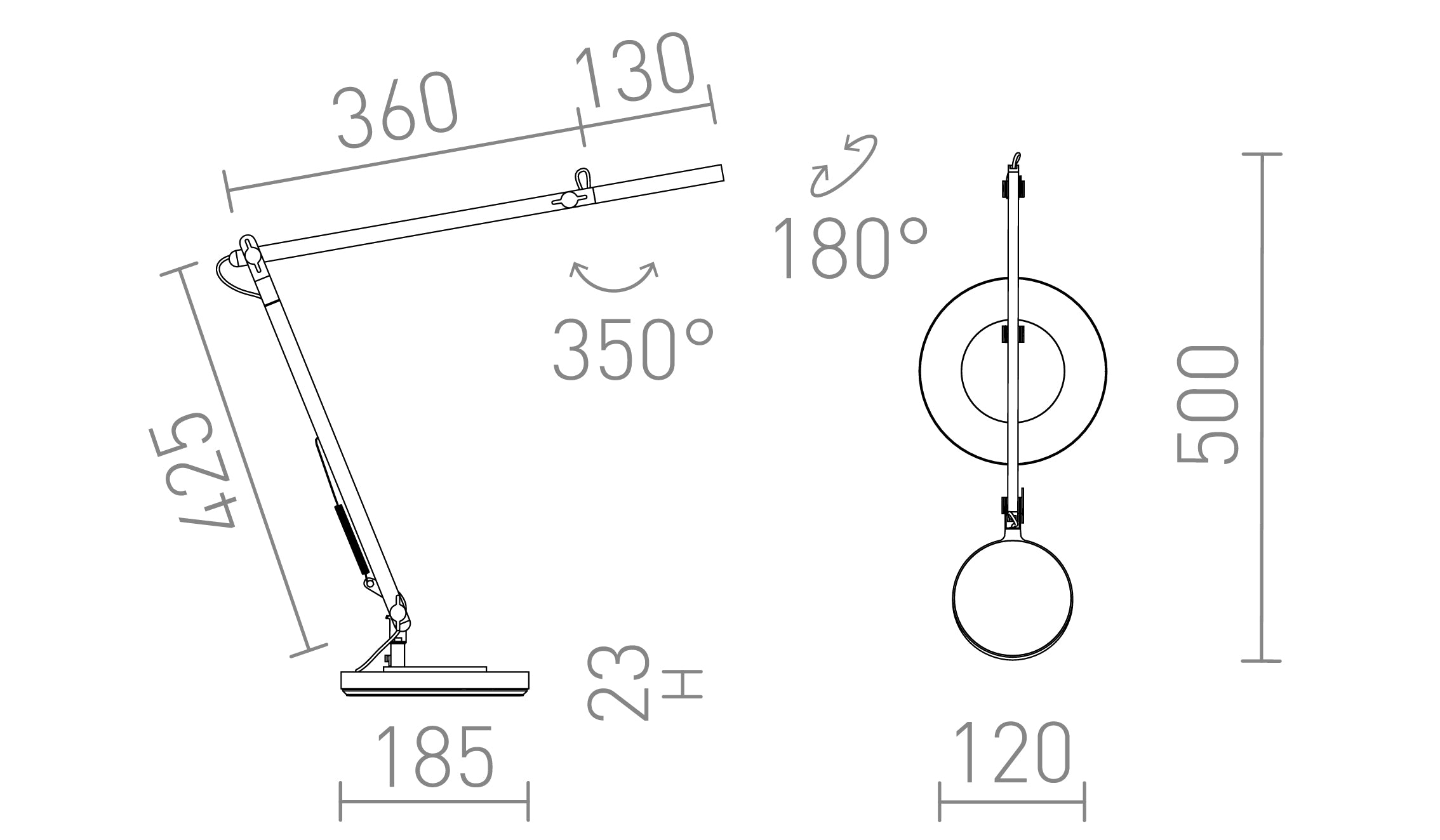 EMA TABLE - Product sketch