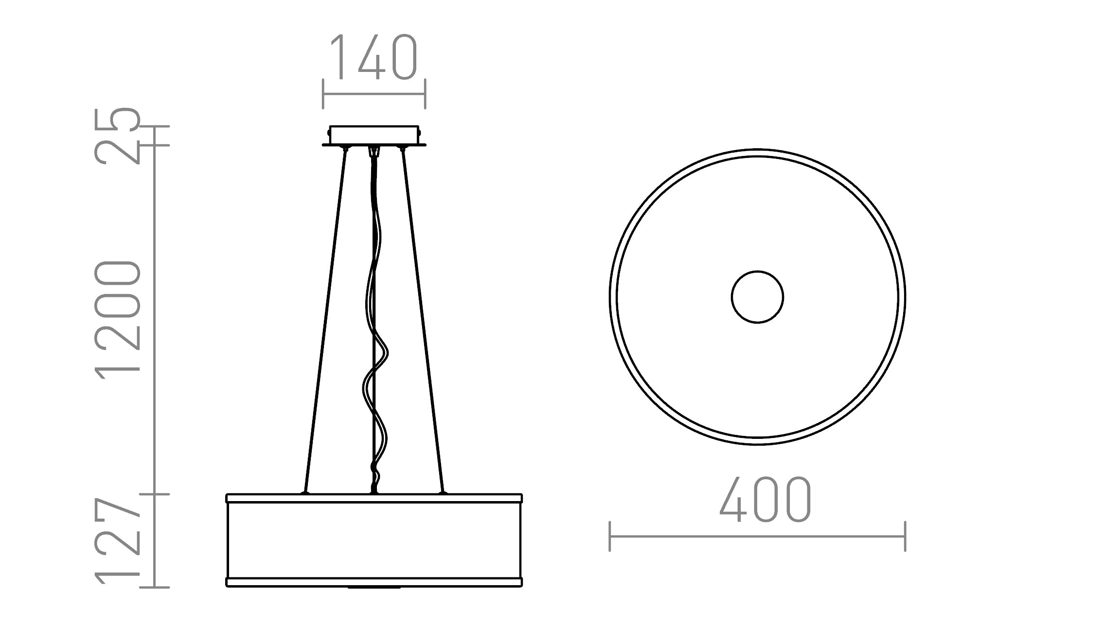 CASSABLANCA LED - Product sketch