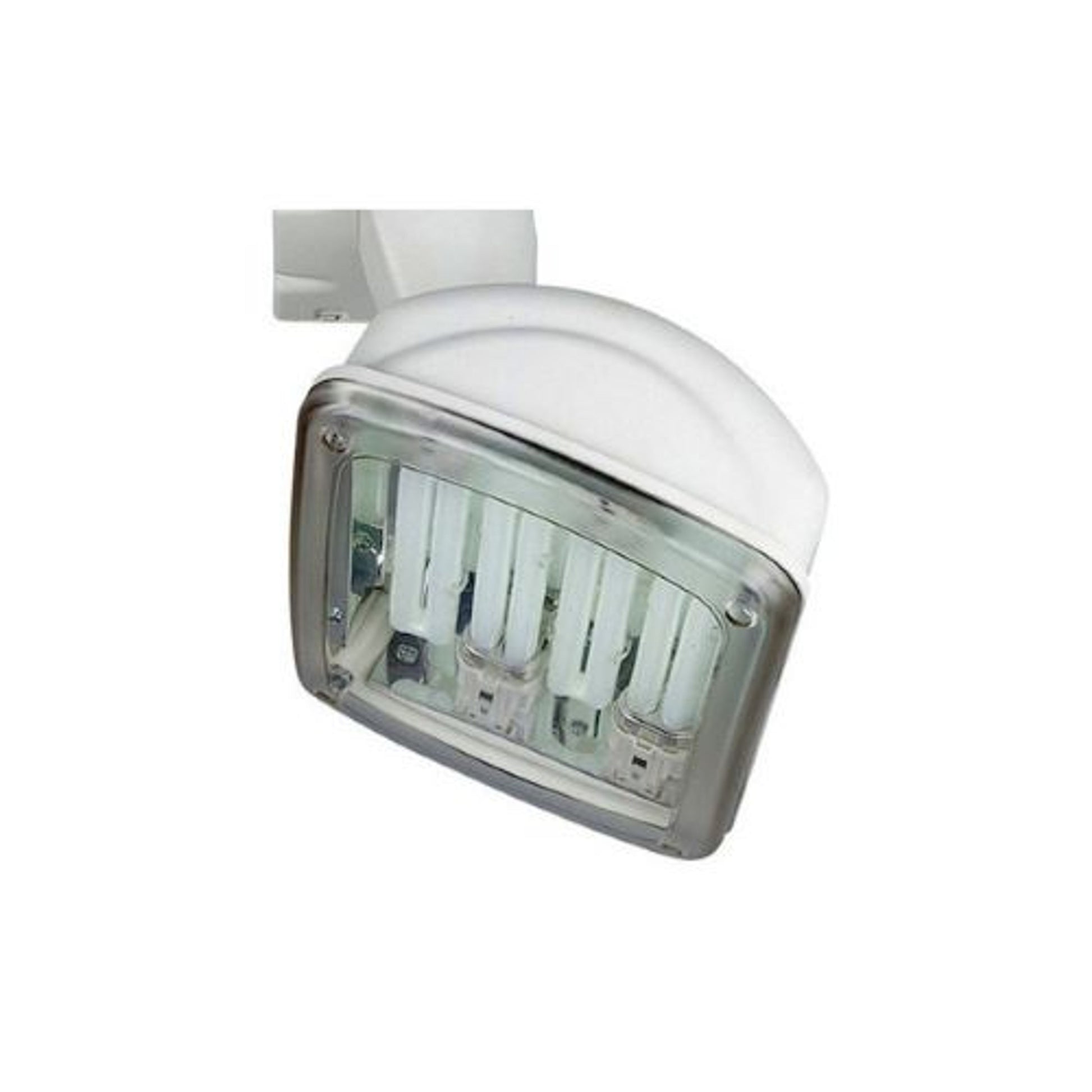 RENDL Outlet DISPLAY LUX 49 wall white plastic 230V G23 4x9W 180° IP55  228021 1