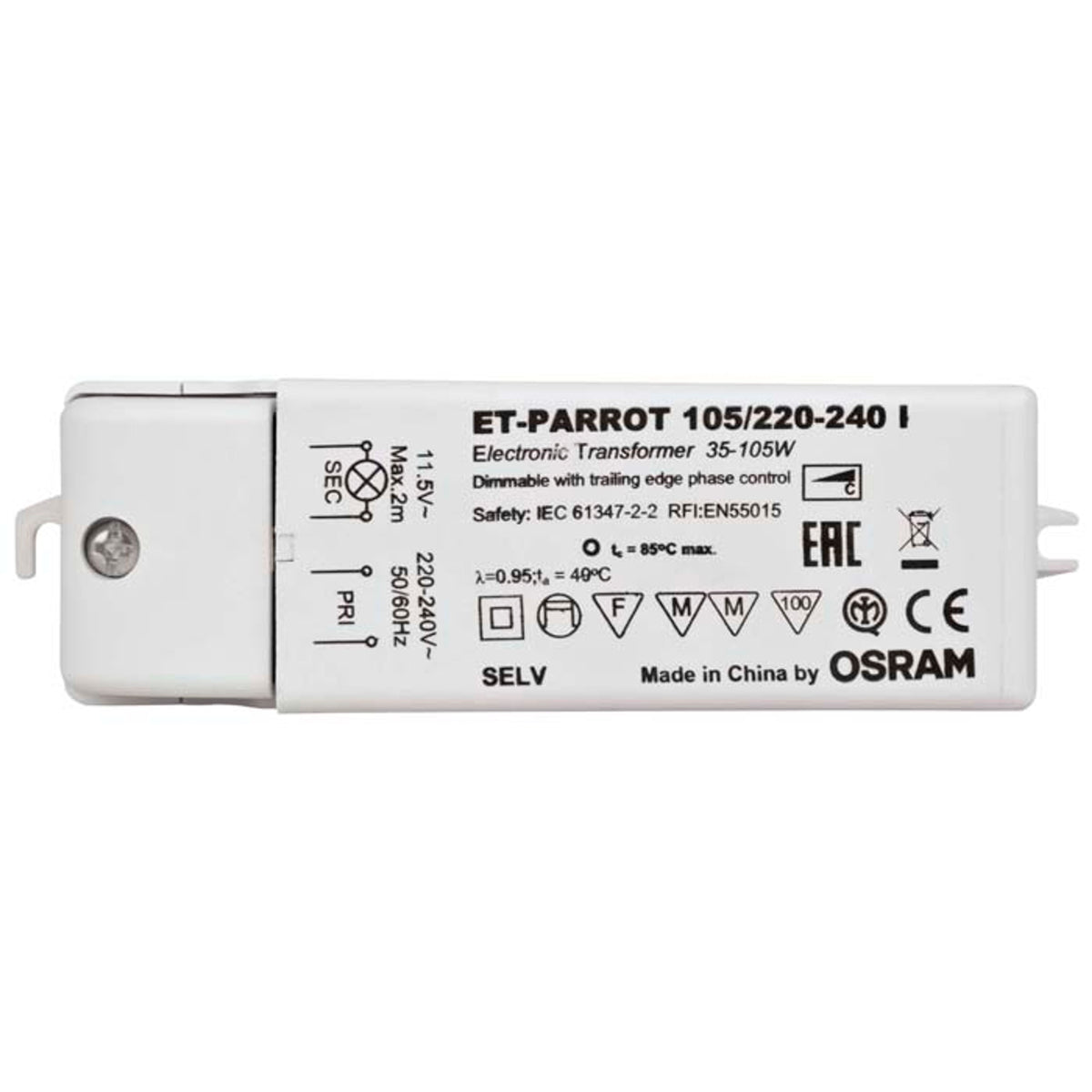 Halogen Light Electronic Transformer 105W 12V 220V... – Grandado Halogen Light Electronic Transformer 105W 12V 220V... – Grandado