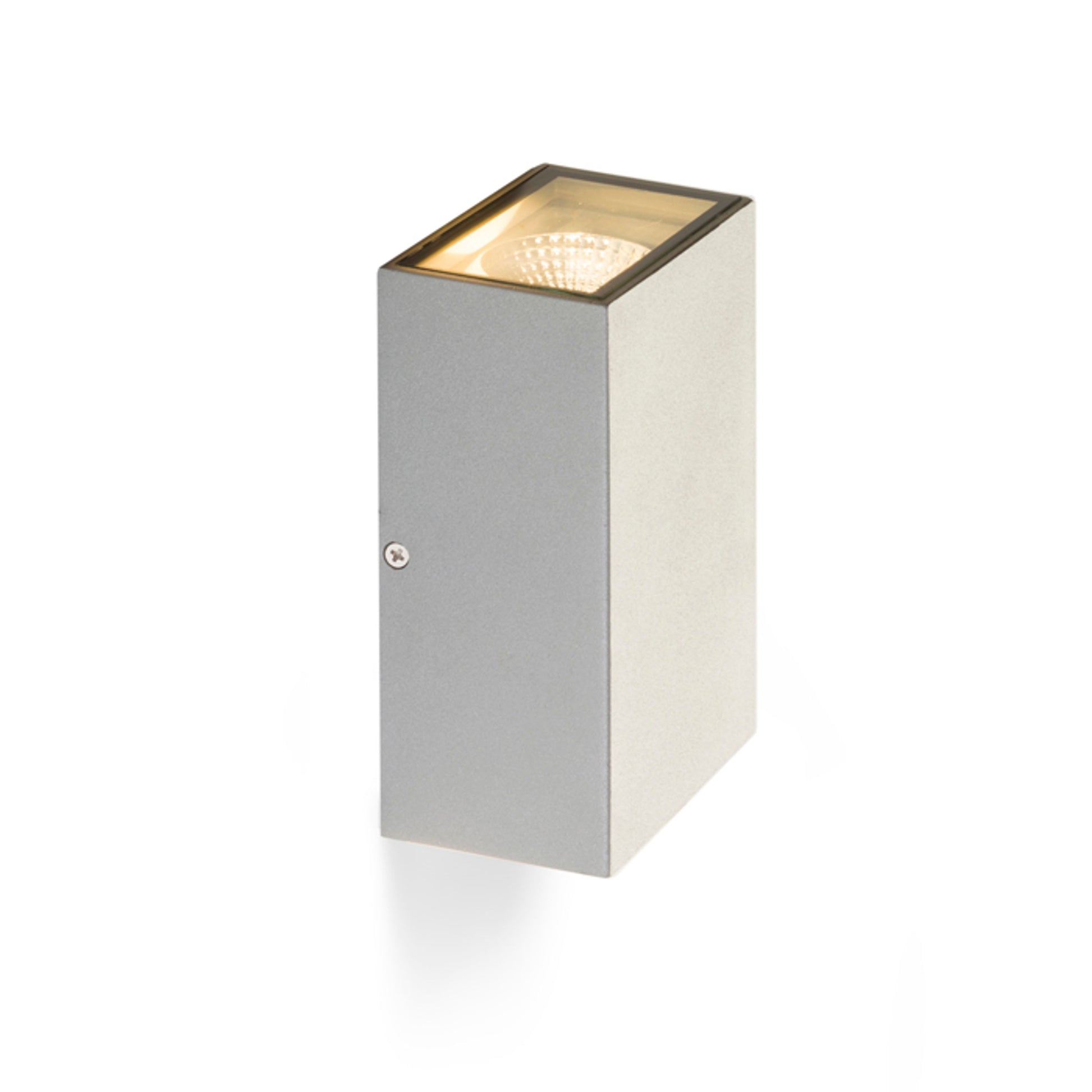 RENDL Outlet DIXIE 10x16 wall silver grey  230V LED 2x5W 92° IP54  3000K R10354 1