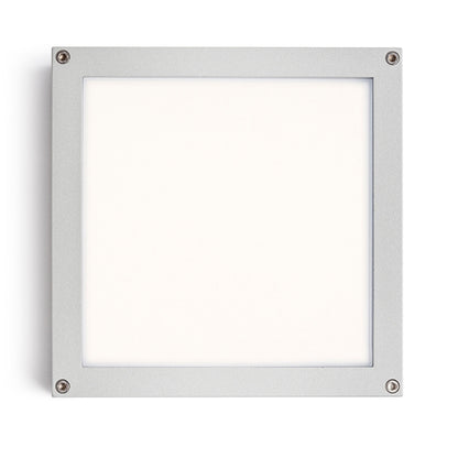 RENDL outdoor lamp SCOTT ceiling silver grey 230V LED 9.8W IP54 3000K R10552 2