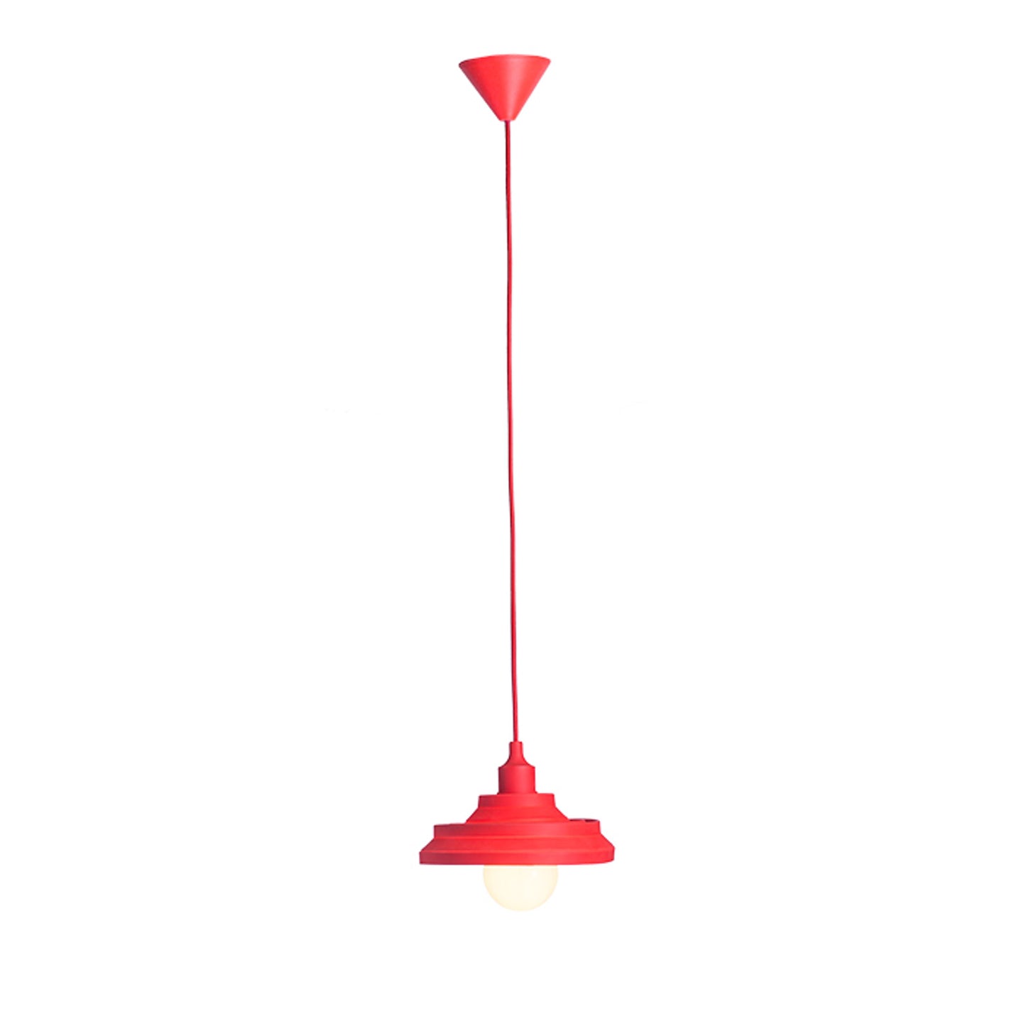 RENDL Outlet AMICI silicone pendant red  230V E27 42W R10619 8