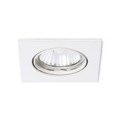 RENDL recessed light TOPIC SQ directional matte white  230V LED GU10 8W R11745 6
