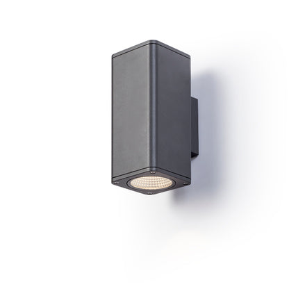 RENDL outdoor lamp MIZZI SQ II wall anthracite grey  230V LED 2x12W 46° IP54  3000K R11965 5