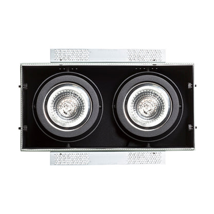 RENDL recessed light ELECTRA II  black  12V LED G53 2x15W R12051 4
