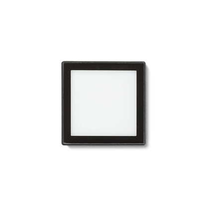 RENDL outdoor lamp DEJAVU SQ 9 recessed black 230V LED 3.5W IP65 3000K R12530 5