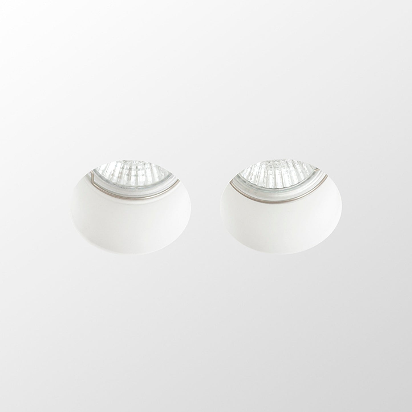 RENDL recessed light QUO R II recessed  plaster 230V LED GU10 2x8W R12900 3