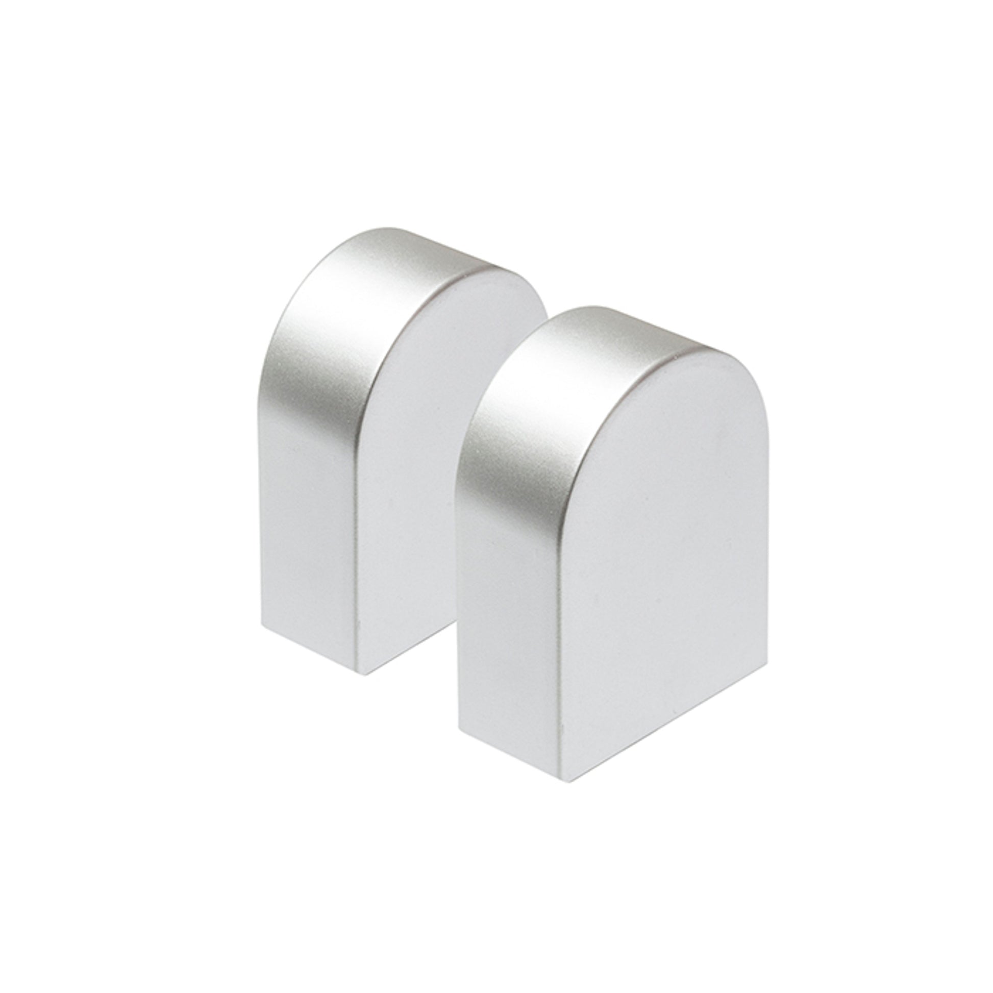 RENDL wall lamp TAMPA end caps 2 pcs silver grey  R12907 1