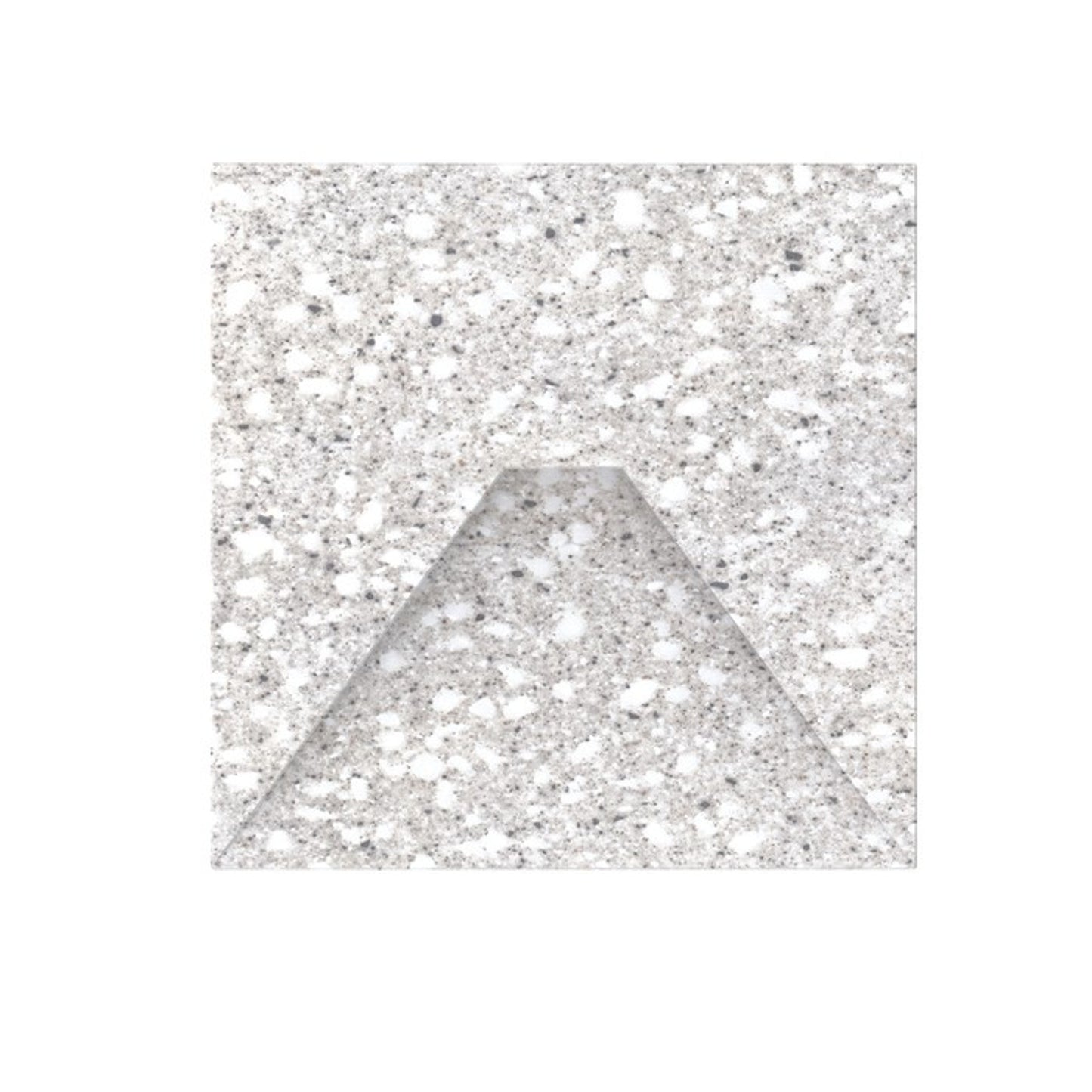 RENDL Outlet CRISPI recessed terazzo decor 230V LED 3W 3000K R13094 2