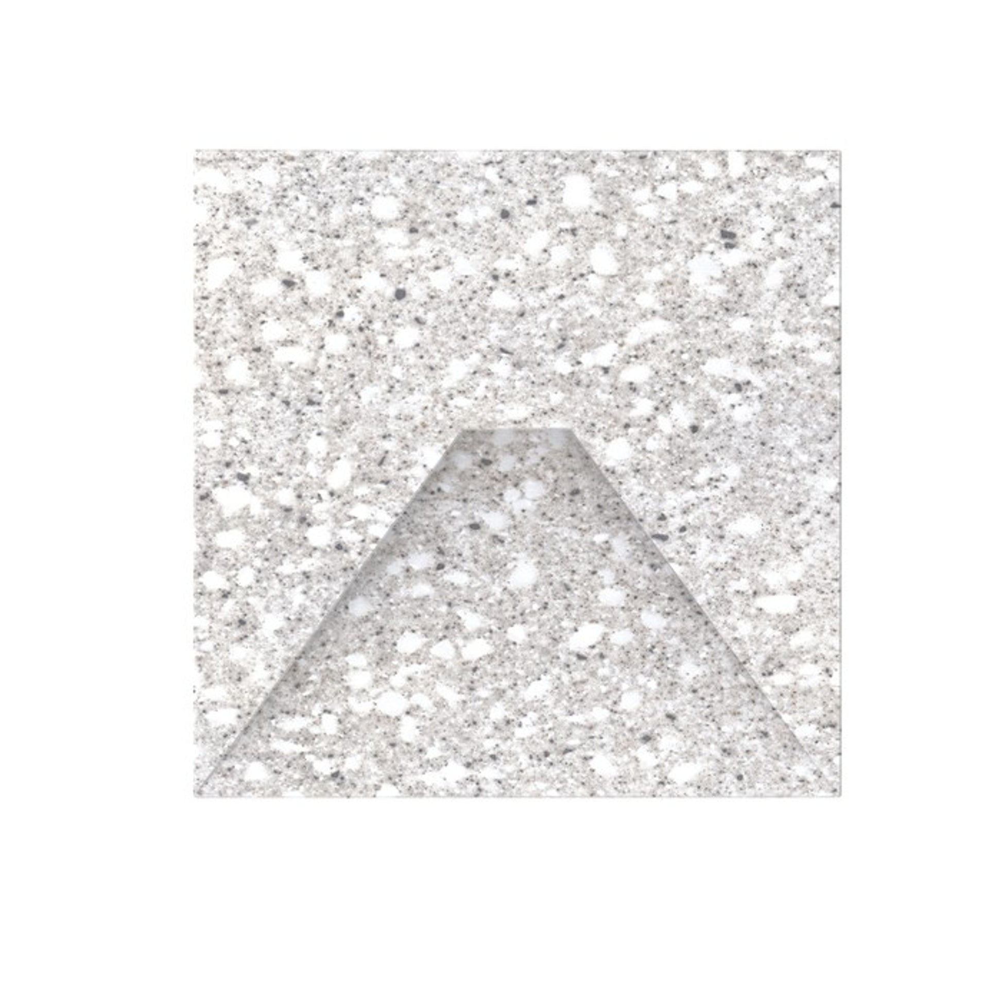 RENDL Outlet CRISPI recessed terazzo decor 230V LED 3W 3000K R13094 2
