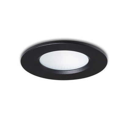 RENDL recessed light NONO DIMM recessed black 230V LED 7W IP65 3000K R14346 4