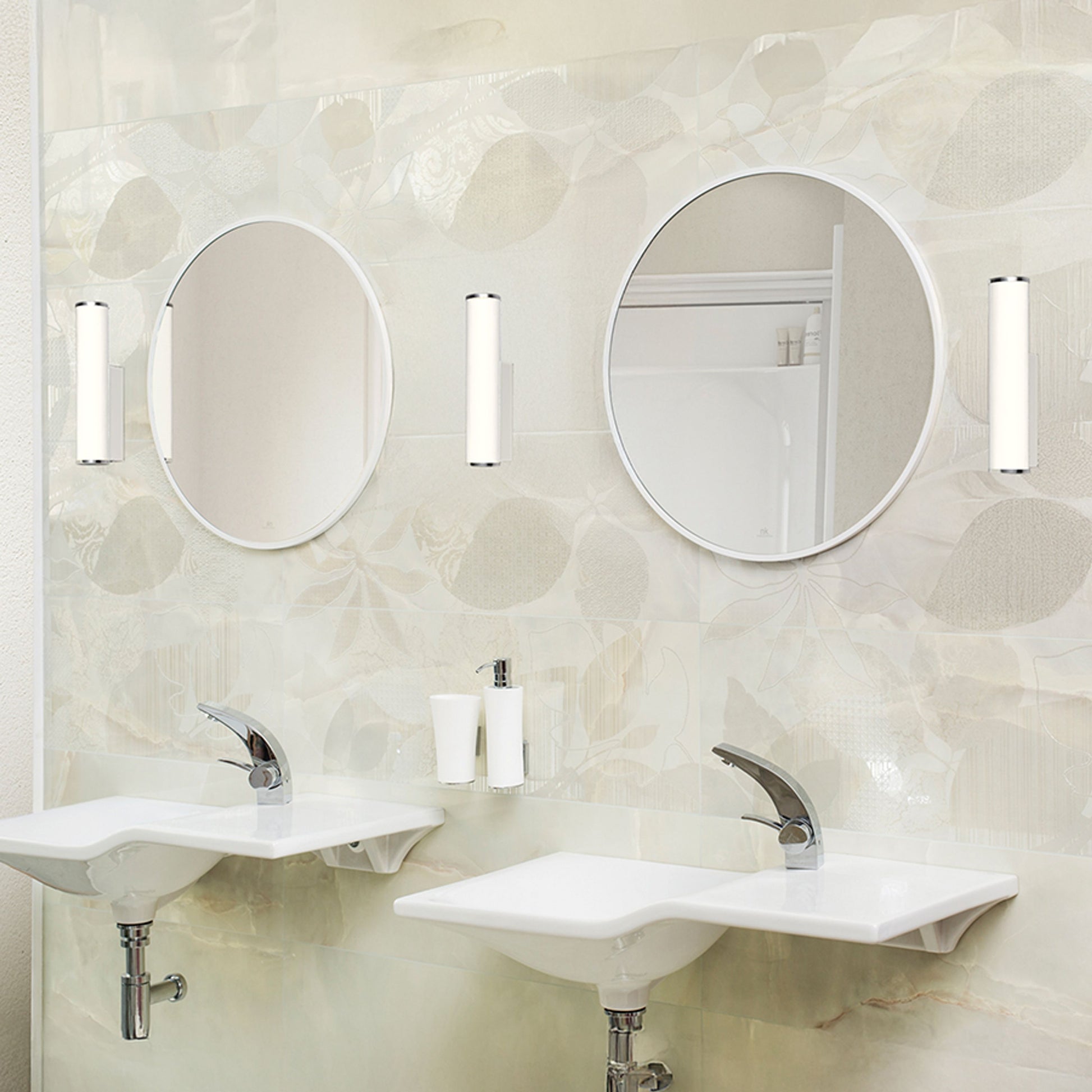 RENDL wall lamp STELLA wall  chrome 230V LED 7W IP44  3000K R14519 5